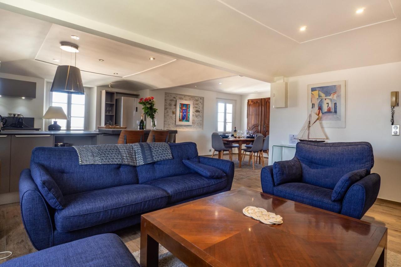 Charmant Appartement Spacieux Pour 6P Vue Mer Vieil Antibes Eksteriør bilde