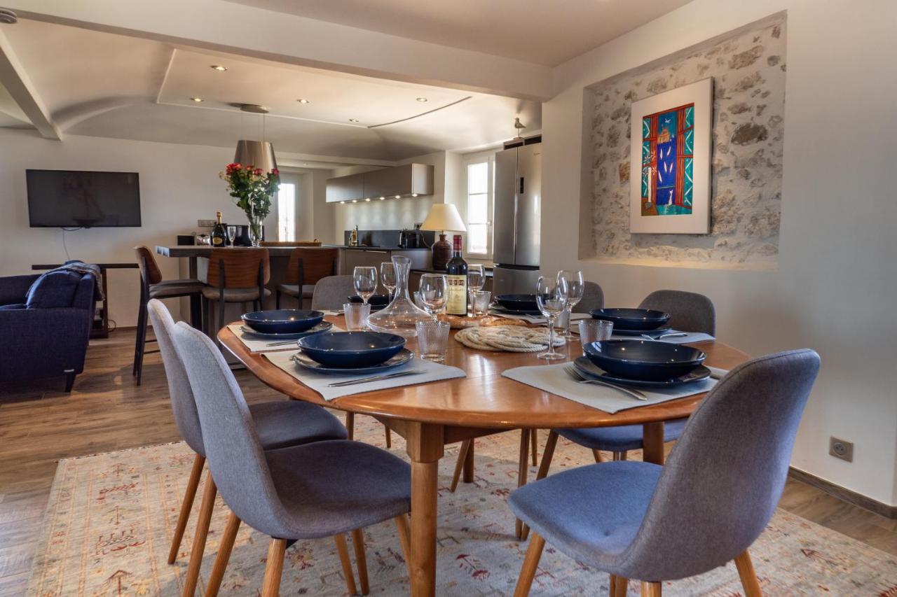 Charmant Appartement Spacieux Pour 6P Vue Mer Vieil Antibes Eksteriør bilde