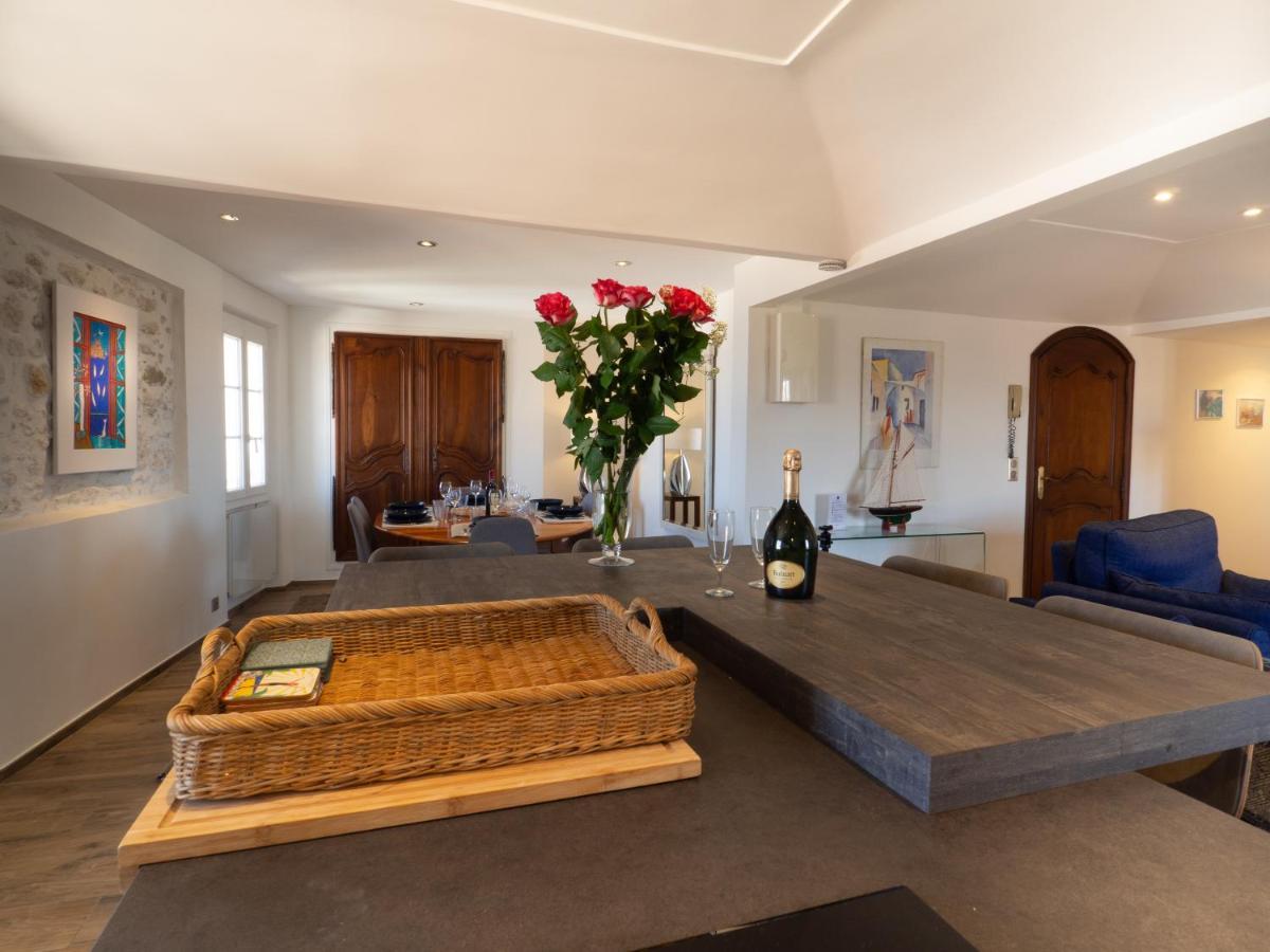 Charmant Appartement Spacieux Pour 6P Vue Mer Vieil Antibes Eksteriør bilde