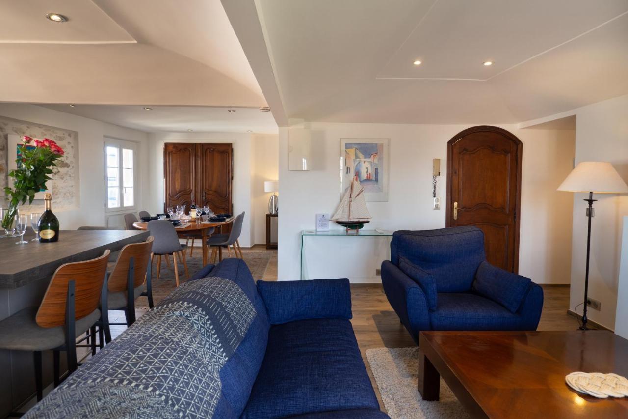 Charmant Appartement Spacieux Pour 6P Vue Mer Vieil Antibes Eksteriør bilde