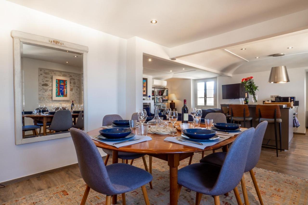 Charmant Appartement Spacieux Pour 6P Vue Mer Vieil Antibes Eksteriør bilde