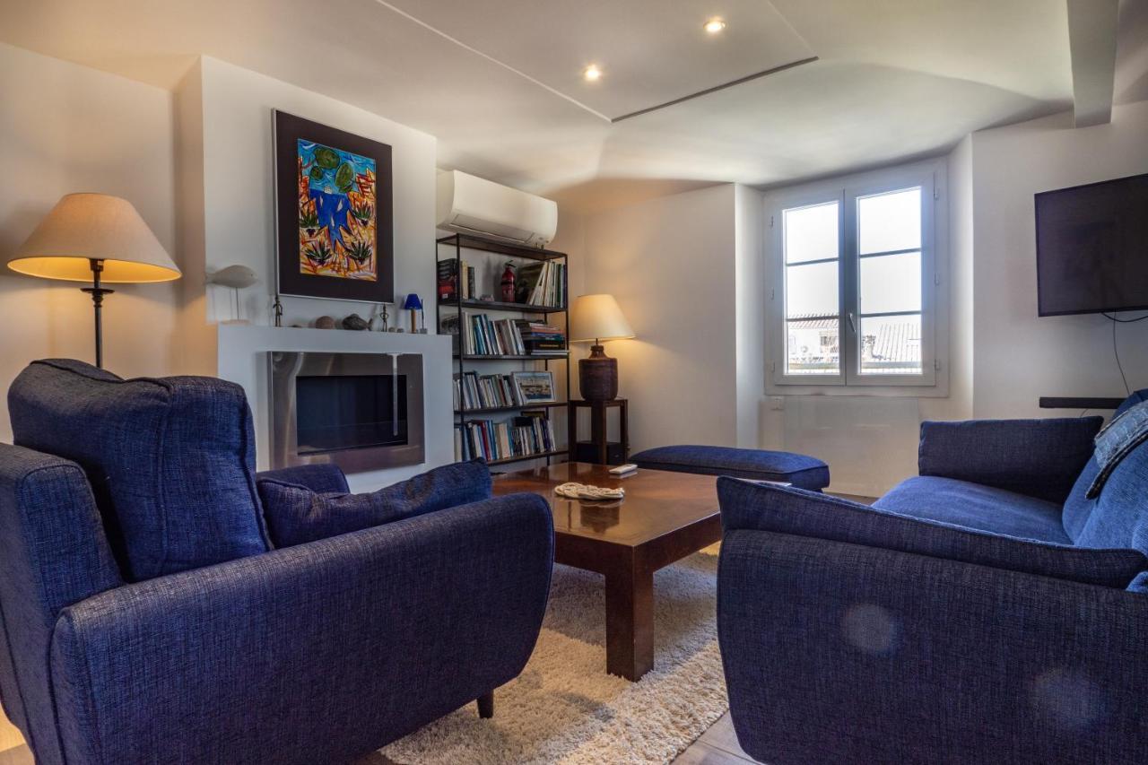 Charmant Appartement Spacieux Pour 6P Vue Mer Vieil Antibes Eksteriør bilde